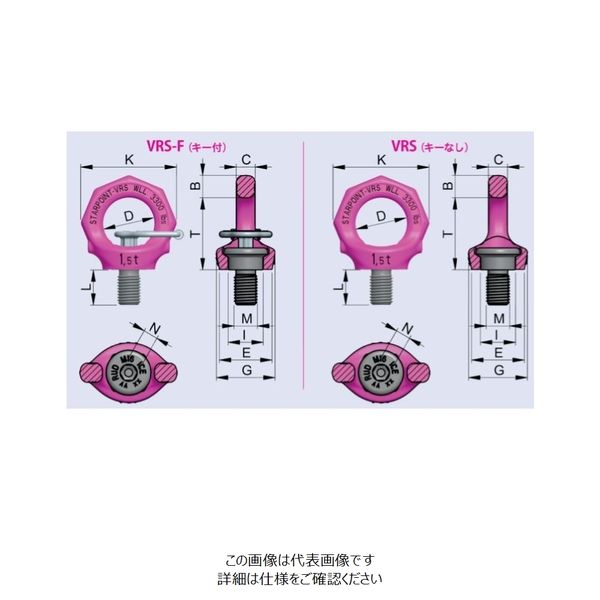 ルッドリフティングジャパン（RUD） VRS-M42 1個（直送品） - アスクル