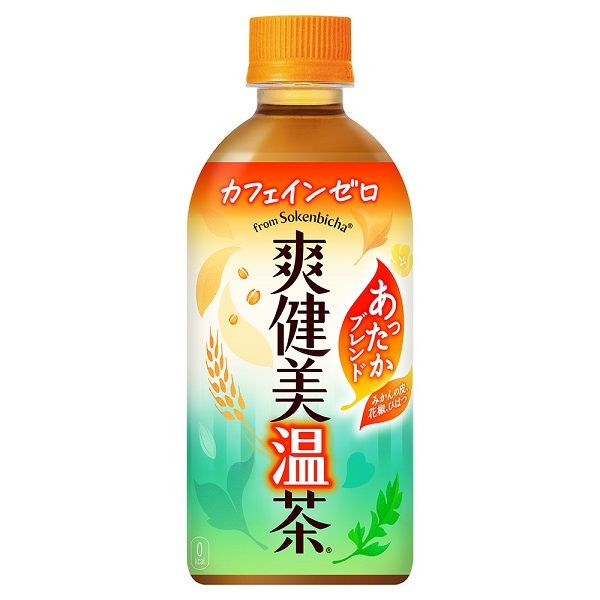 ブレンド茶】コカ・コーラ 爽健美温茶 440ml 加温 1セット（48本