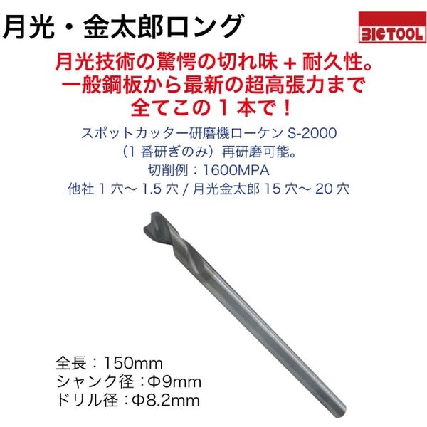 ビックツール スポットカッター月光金太郎 ショート&ロング 2本セット