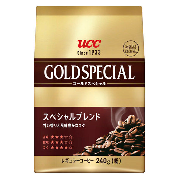 コーヒー粉）UCC上島珈琲 ゴールドスペシャル スぺシャルブレンド SAP