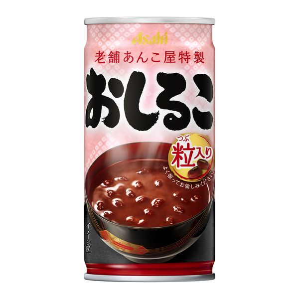 アサヒ飲料 おしるこ 190g 1セット（60缶） - アスクル