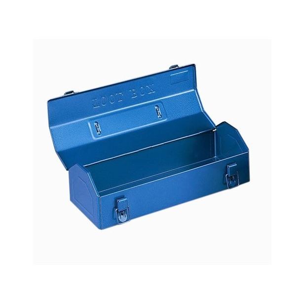 エスコ 410x150x100mm 工具箱(スチール製) EA504AB-3 1セット(3個 