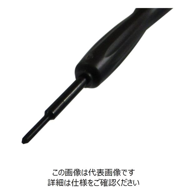 新亀製作所 サンフラッグ 特殊精密ドライバー Y型ねじ用 0.8mm No.17-CC 1セット（4本）（直送品） - アスクル