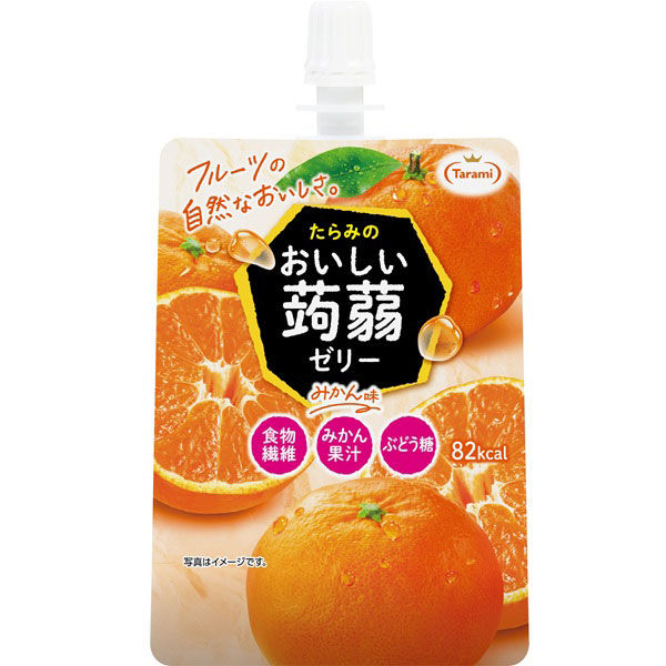 たらみ おいしい蒟蒻ゼリー みかん味 30個 ゼリー - アスクル