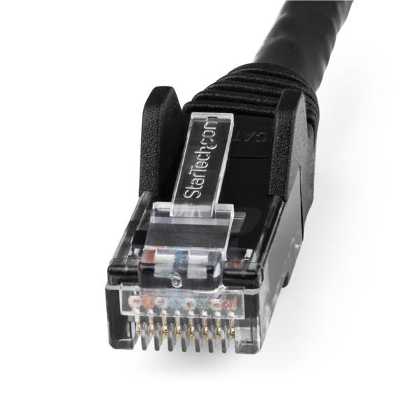 カテゴリー6 LANケーブル/5m/ブラック/LSZH対応/100W PoE UTP 対応Cat6