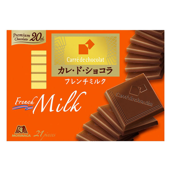 カレ・ド・ショコラ＜フレンチミルク＞ 6箱 森永製菓 チョコレート