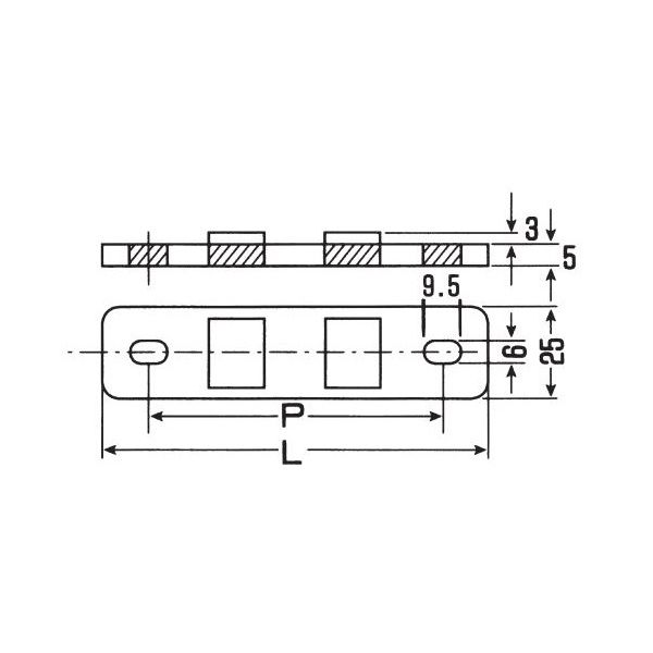 アカギ PPサドル用台座ホワイト A10512 NO.14 A10512-0074 1セット(10