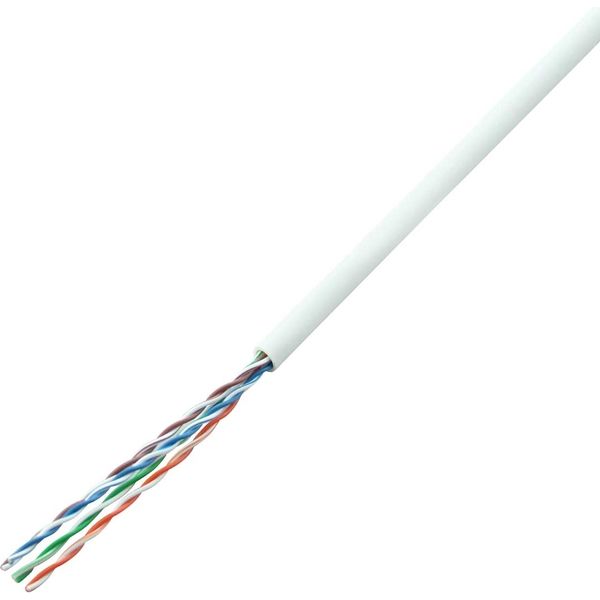 協和ハーモネット CAT5e対応LANケーブル 100m ホワイト！ 協和ハーモネット CAT5e対応LANケーブル 100m ホワイト HLC-T5-100MP 1