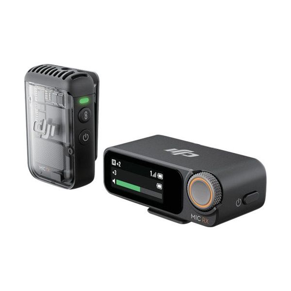 配信機器・PA機器・レコーディング機器 dji Mic2 DJI Mic 2 Transmitter - Shadow Black — Glazer's Camera