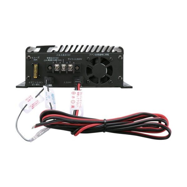 アルインコ ALINCO 最大20A DC―DCコンバーター 黒 DT921 BK 1台 694