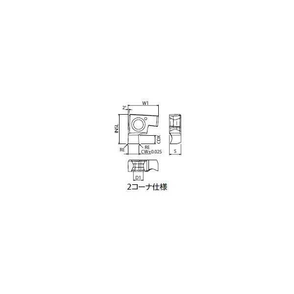 京セラ チップ GEL145ー010B:PR2025 1セット(10ケ)（直送品）