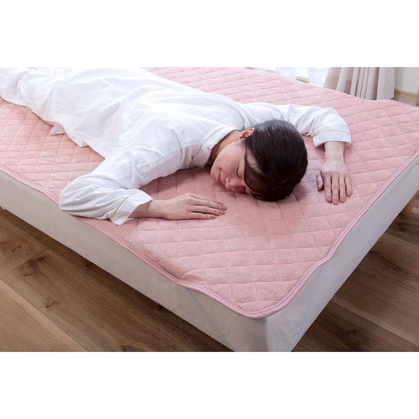 ガマカ工業 あったか敷きパッド3色組 a35432 1セット(3色入)（直送品