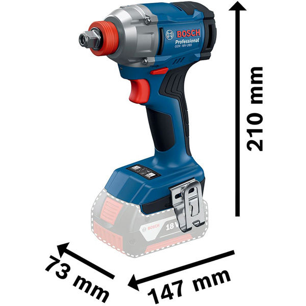 BOSCH コードレスインパクトドライバー本体のみ GDX18V-285H 1式（直送