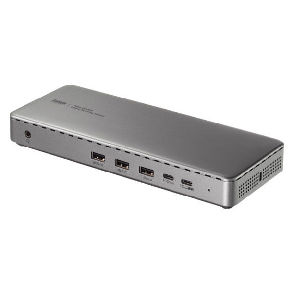 ドッキングステーション 4K HDMI/Displayport出力 LAN USB-CVDK20