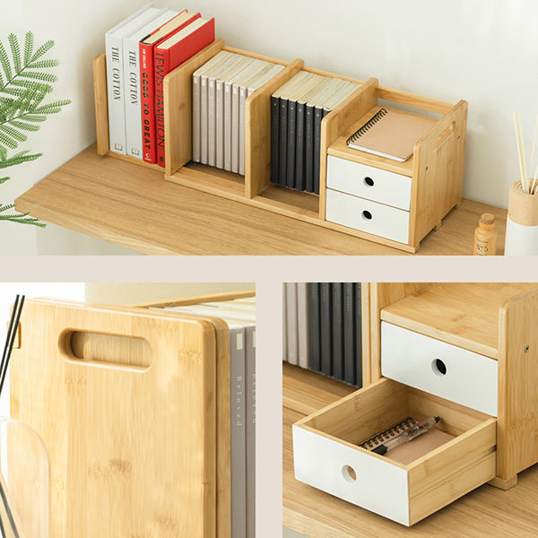 武田コーポレーション BOX付き伸縮ブックスタンド LN-H5-BBSNA 1箱(3個