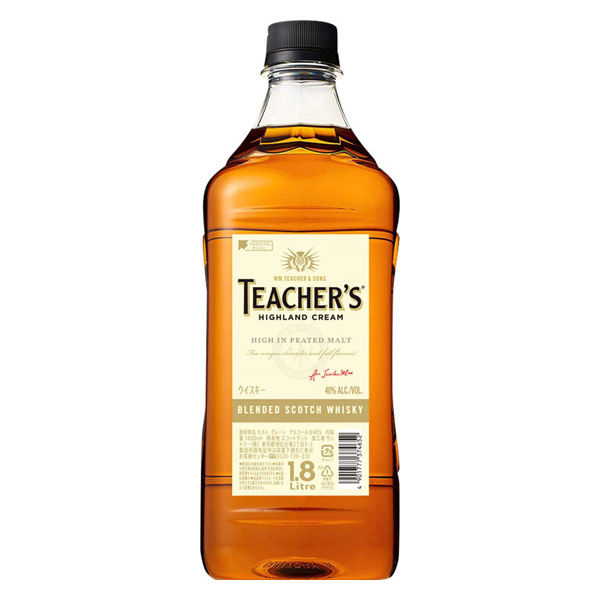 ティーチャーズ ハイランドクリーム 40度 1.8L 1800ml 1セット（2本