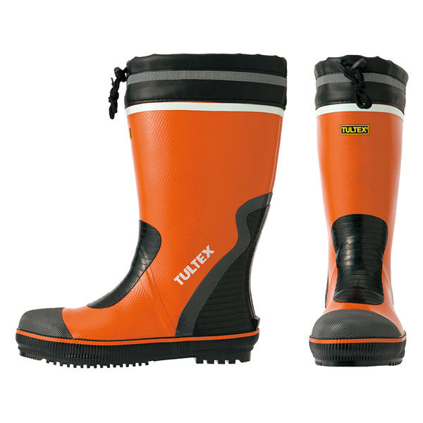 アイトス 長靴 オレンジ SS 4708-063-SS 4708 1足（直送品）