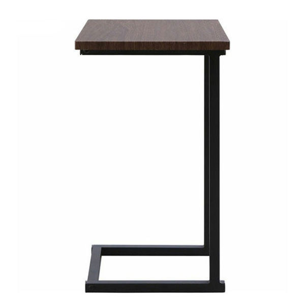 アイリスオーヤマ サイドテーブル SDT-45 ブラウンオーク／ブラック 幅450×奥行290×高さ522mm 1個 シンプル 小物置き - アスクル