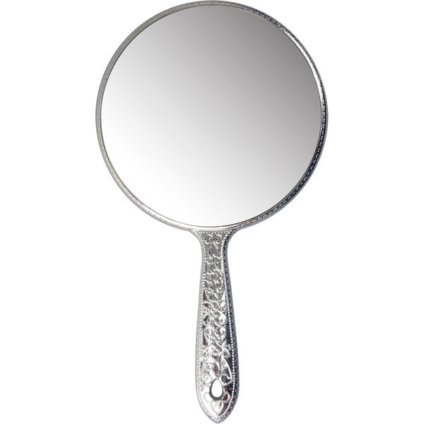 ヤマムラ メッキハンドミラーL Y-13SV 2個 - アスクル