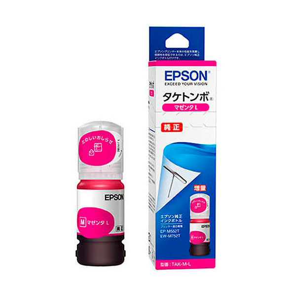 【最安値】 EPSON 増量 タケトンボ 純正 インクボトル 4色 セット 楽天市場】《純正標準の約3.7倍容量！8880円相当》 TAK-4CL-L