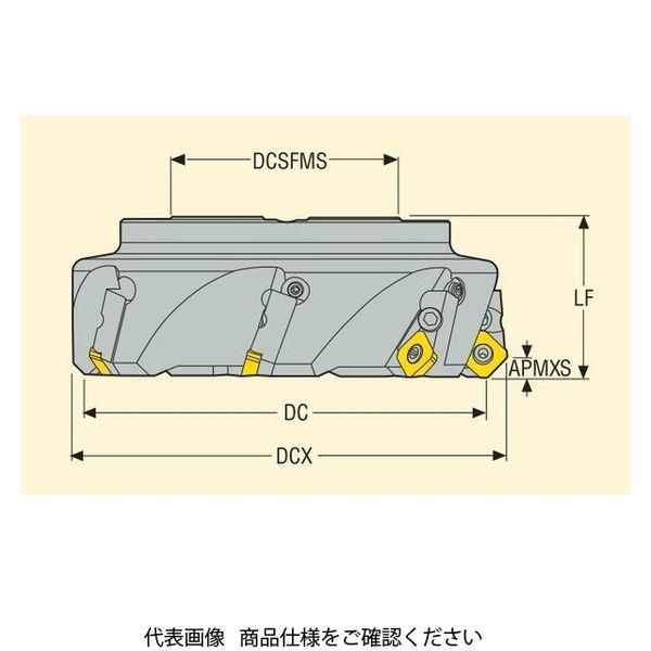 Seco Tools フライス クワトロミル R220.53-0100-12-6C 1個（直送品