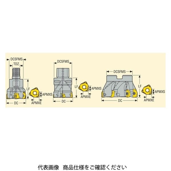 セコ・ツールズ・ジャパン フライス スクエア6 R217.96ー1020.REー04ー3A 1個（直送品） - アスクル