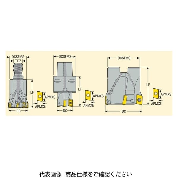 Seco Tools フライス ターボカッタ R217.69-1640.RE-18-3AN（直送品） - アスクル