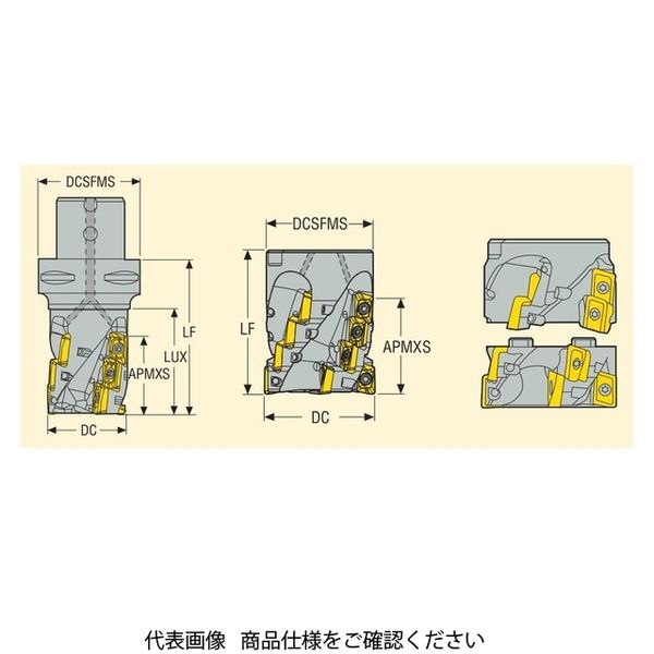 Seco Tools フライス ターボカッタ R220.69-00100-077-18.5S R220.69-00100-077-18.5SAN（直送品）  - アスクル