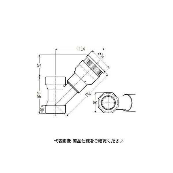 未来工業 通気スイスイ mini Sトラップ・Pトラップ用 （ミニタイプ