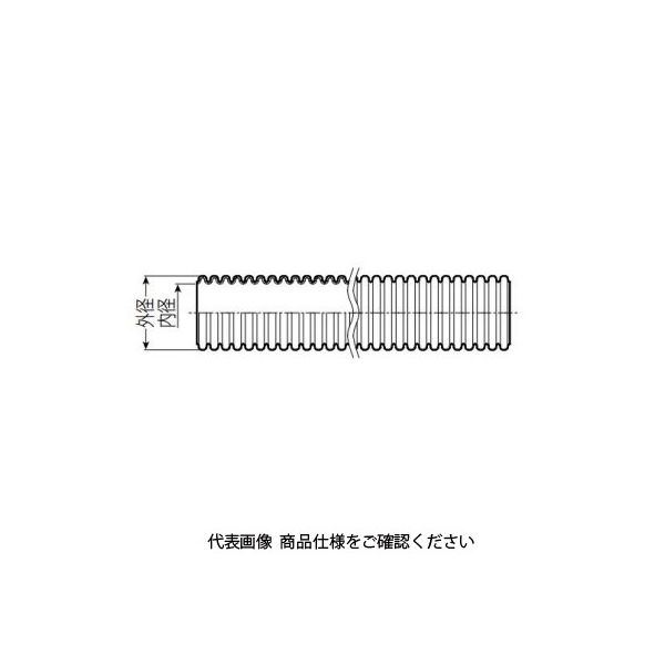 未来工業 サヤフレキ2 MCS2-22 1巻（50m）（直送品） - アスクル