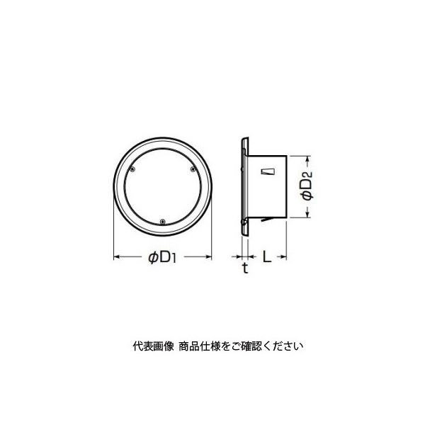 未来工業 配管キャップ 配管キャップ（ステンレス製） GHC-75SUS 1個（直送品）