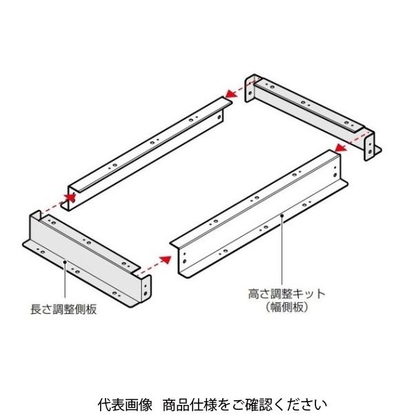 未来工業 床用鋼製スリーブ 長さ調整側板（高さ調整用） 床用鋼製
