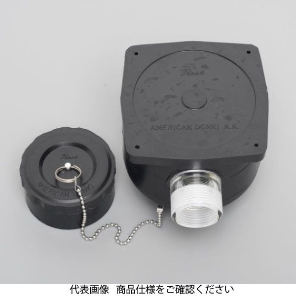 アメリカン電機 引掛形 防水形露出コンセント 3661RW 1個（直送品） - アスクル