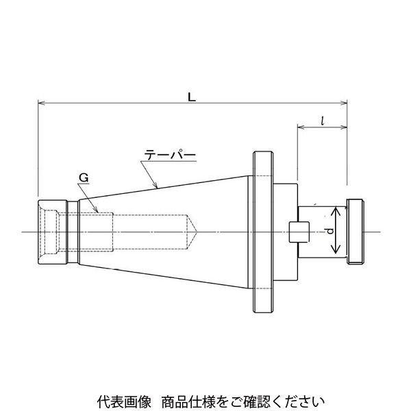 田倉工具製作所 NTシャンクミーリングアーバー 本体 NT50UX25.4X400 ホンタイ 1個（直送品） - アスクル