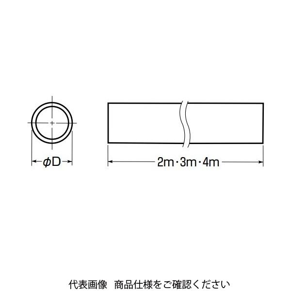 未来工業 硬質ビニル電線管（J管） VE-10J2 1セット（20個）（直送品