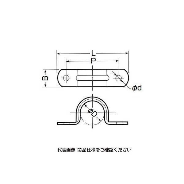 未来工業 VE両サドル（VE管用コーティングステンレスサドル） SST-28M