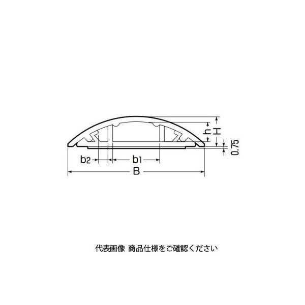 未来工業　ワゴンモール　テープ付　OP4-JT　ベージュ OP4-JT ワゴンモール(テープ付) 未来工業 ベージュ色 全長1m OP4