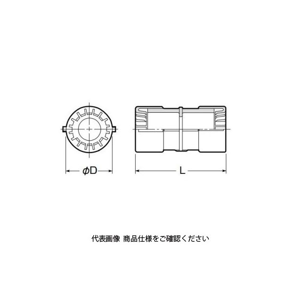 未来工業 カップリング PF管用 MFSC-42GK 1セット(10個)（直送品