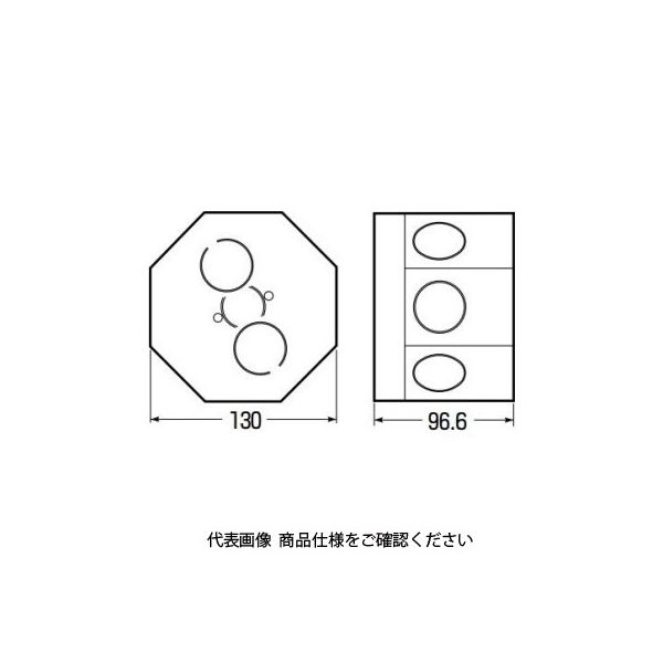 未来工業 八角コンクリートボックス(断熱カバー付) 8CB-75ND 1 未来工業 八角コンクリートボックス(断熱カバー付) 8CB-75ND 1