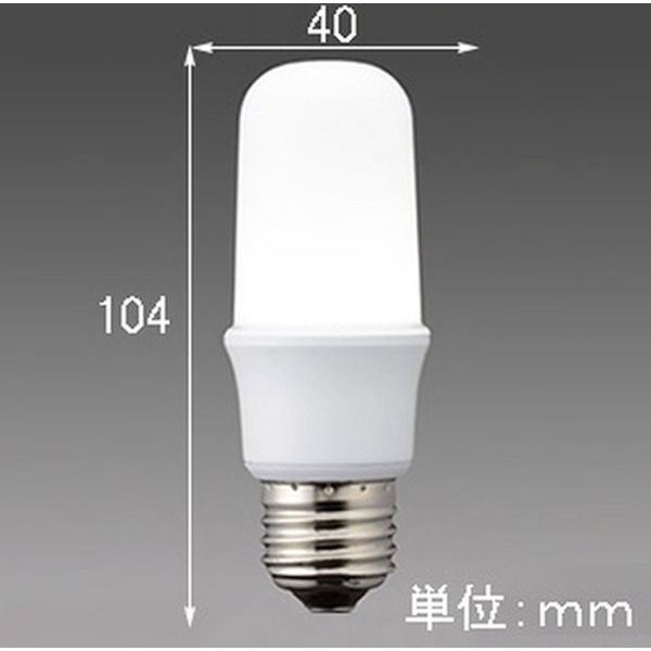 三菱電機照明 LED電球 （MILIE ミライエ） T形全方向タイプ 一般電球形 60W形相当 全光束810lm 昼白色 E26口金 LDT6NG6  （直送品）