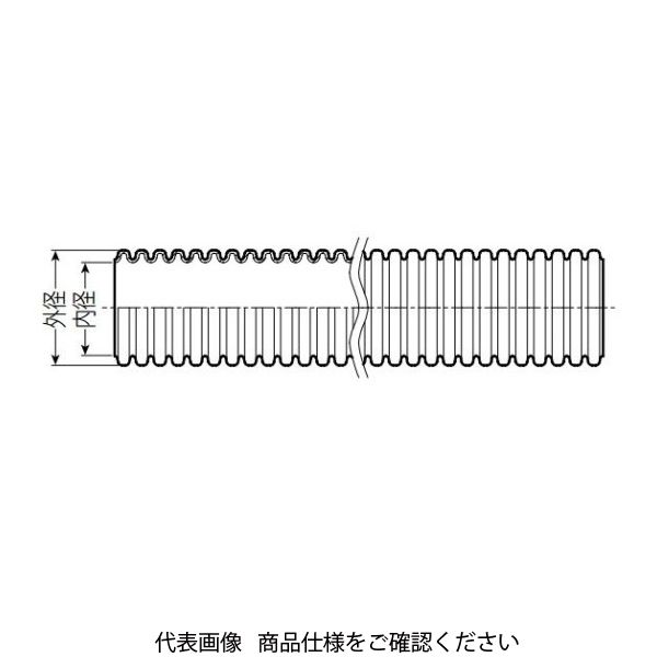 未来工業 サヤフレキ2 給湯用 LS2-18B-P 1巻（1個）（直送品） - アスクル