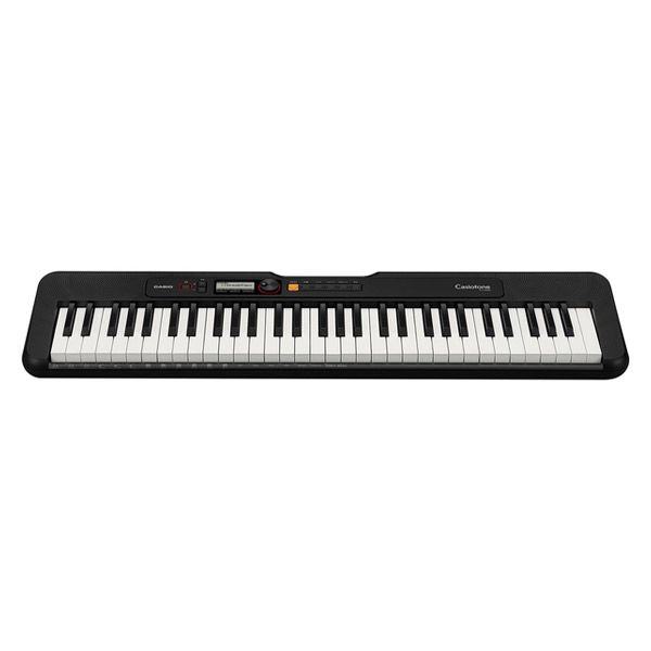 カシオ ベーシックキーボード カシオトーン 61鍵 最大48音 400音色 自動伴奏機能 黒 CT-S200BK