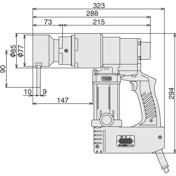 トルシャット TN24E-1T TONE（直送品） - アスクル