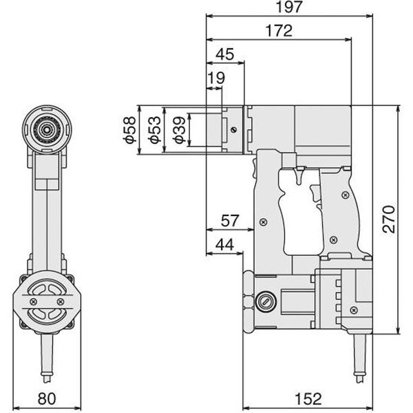 シャーレンチセット（100V） M3100CT TONE（直送品） - アスクル