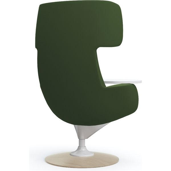 オカムラ ライブス ラウンジチェア ワークヴェールタイプ 木