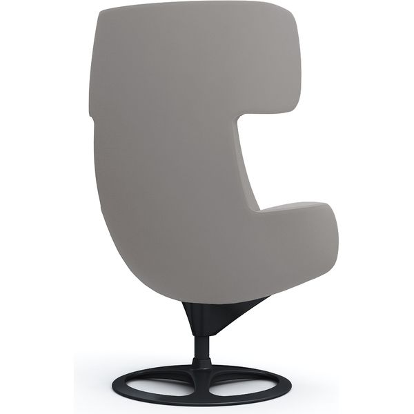 オカムラ ライブス ラウンジチェア ワークヴェールタイプ 肘付 アルミ