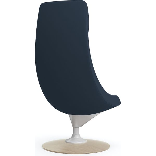 オカムラ ライブス ラウンジチェア エクストラハイバック 肘無 木