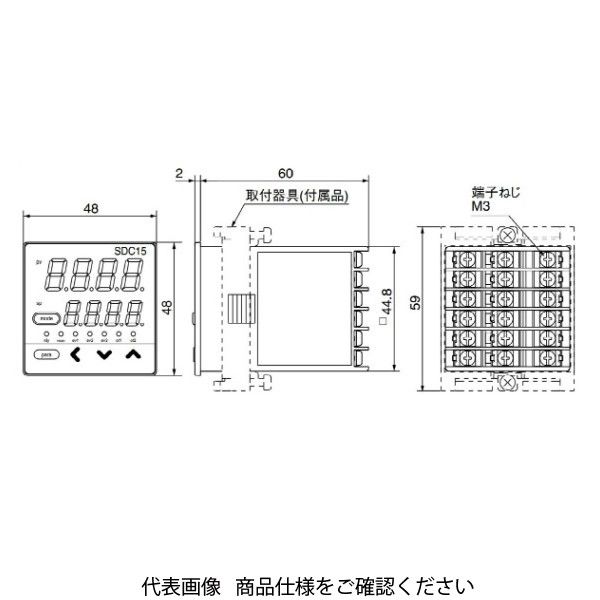 アズビル デジタル指示調節計 C15TVCLA02D0 1個（直送品） - アスクル