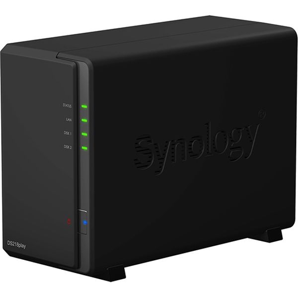 Synology 【NASキット+ガイドブック付 】DiskStation DS218play/JP（直送品）