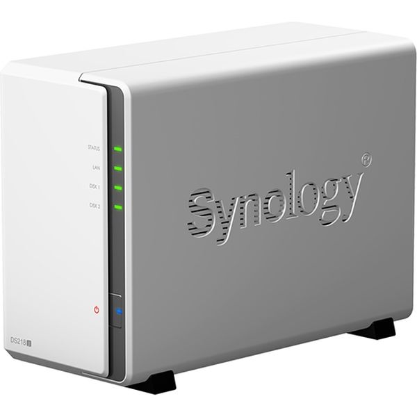 Synology 【NASキット+ガイドブック付 】DiskStation DS218j/JP（直送品）